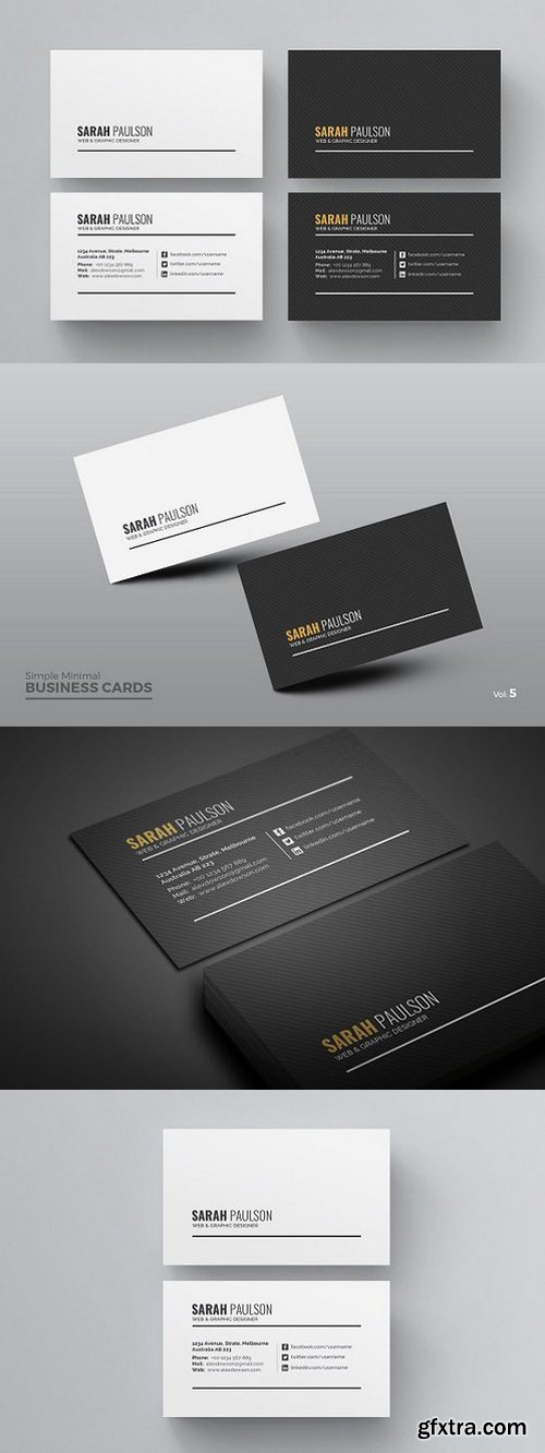 Clean Business Card 5