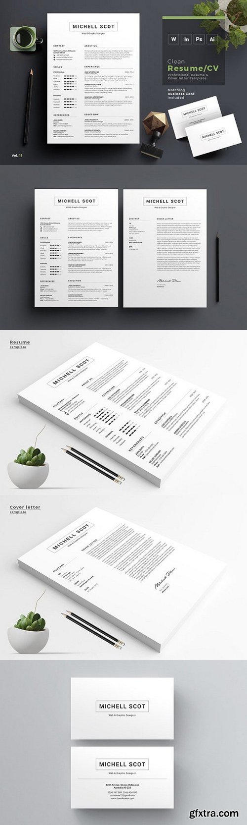 Clean Resume CV