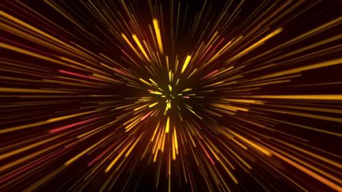 Videohive - Abstract Line Particles 4K - 35655085 - 35655085