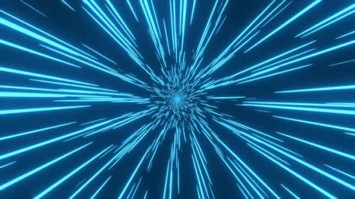 Videohive - Abstract creative cosmic background. Hyper jump tunnel. Speed of light - 36268000 - 36268000