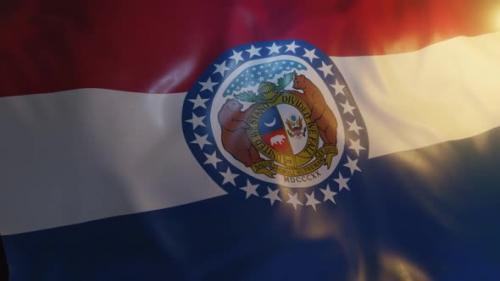 Videohive - Missouri State Flag - 36272436 - 36272436