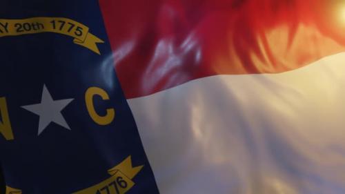 Videohive - North Carolina State Flag - 36272437 - 36272437