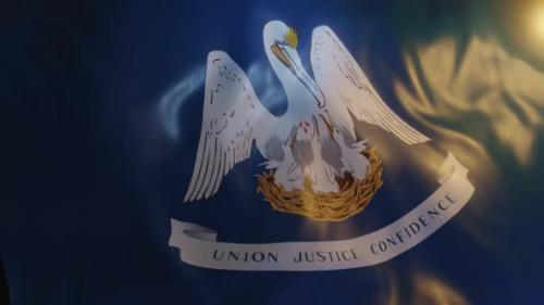 Videohive - Louisiana State Flag - 36272438 - 36272438