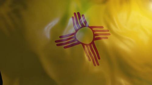 Videohive - New Mexico State Flag - 36272439 - 36272439