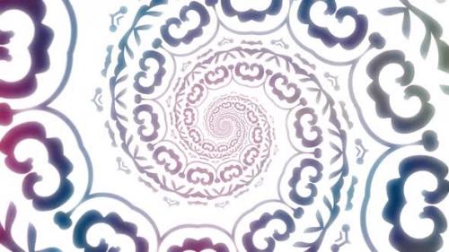 Videohive - decorative spiral infinity background - 36276575 - 36276575