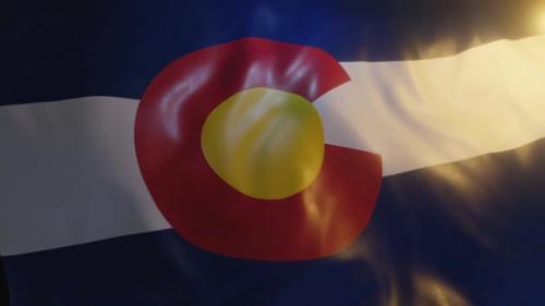 Videohive - Colorado State Flag - 36276706 - 36276706