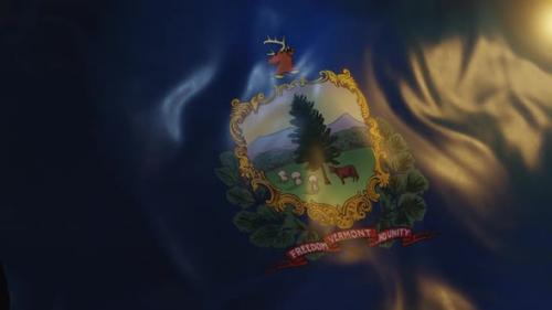 Videohive - Vermont State Flag - 36276712 - 36276712