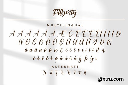 Fillberty Font