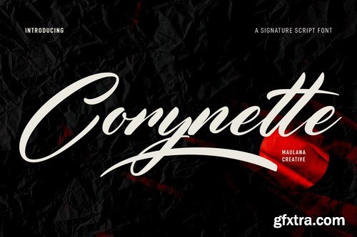 Corynette Signature Script Font