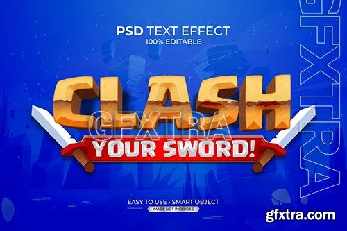 Game Clash Text Effect FDLQ4MU