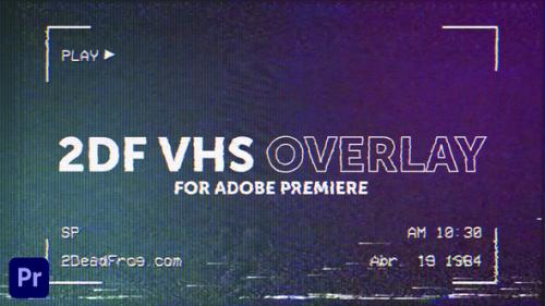 Videohive - 2DF VHS Overlay for PREMIERE - 36242315 - 36242315