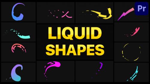 Videohive - Liquid Shapes | Premiere Pro - 36250017 - 36250017