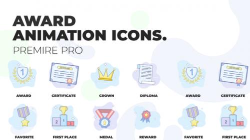 Videohive - Business award - Animation Icons (MOGRT) - 36272443 - 36272443