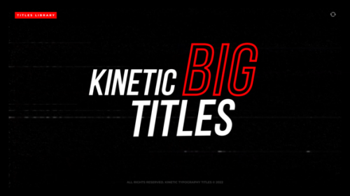 Videohive - Kinetic Typography Titles | Premiere Pro - 36273297 - 36273297