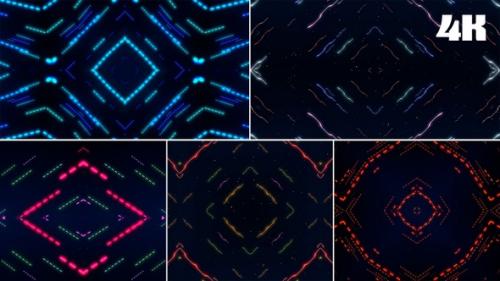 Videohive - Kaleida Abstract Glowy Background - 34715549 - 34715549