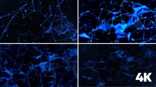 Videohive - Digital Plexus Background Pack - 35034537 - 35034537