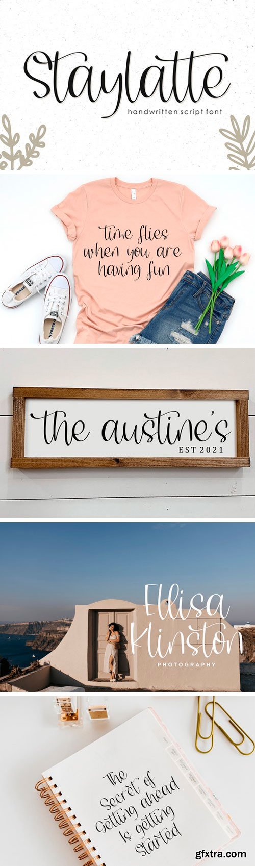 Staylatte Script Font