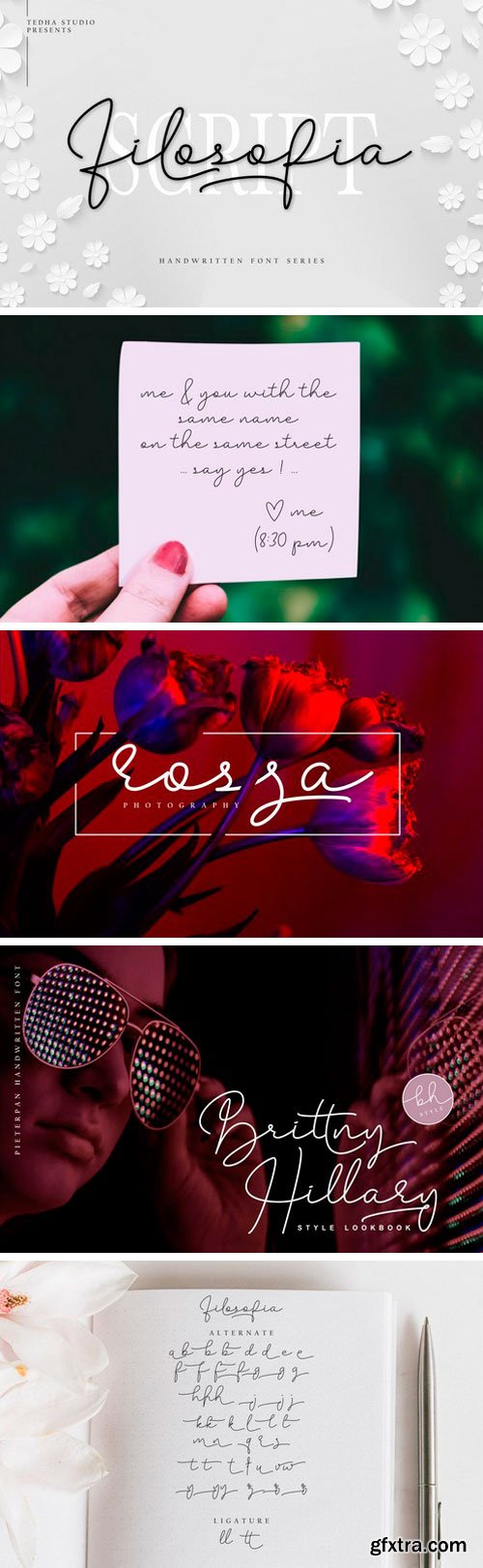 Filosofia Handwritten Font