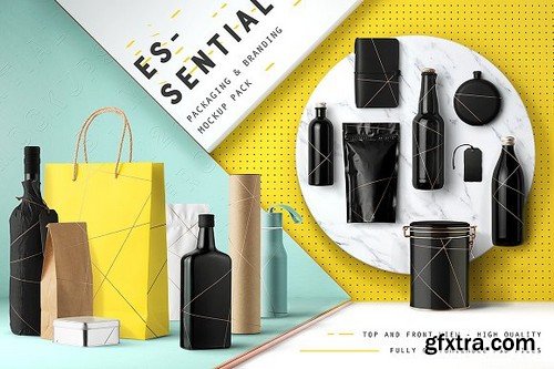 Essential Packaging Branding Mockup