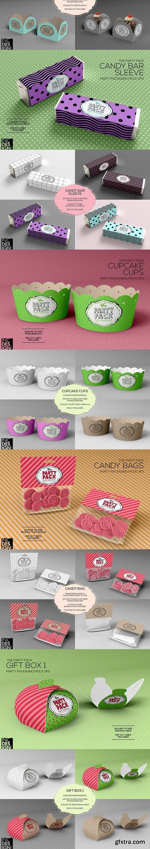 Vol.1 Party Packaging MockUps