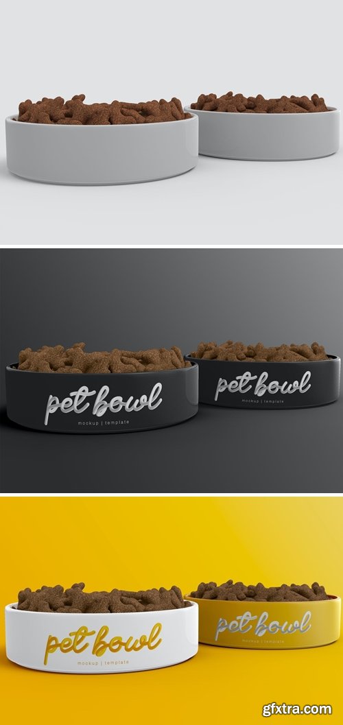 Pet Bowls Mockup