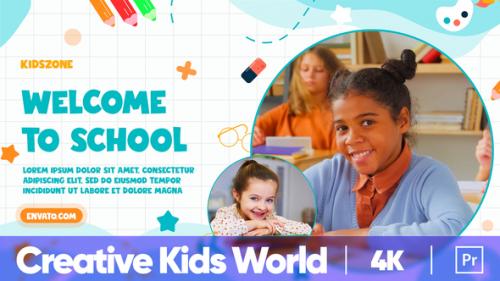 Videohive - Creative Kids World Promo | MOGRT - 36299934 - 36299934