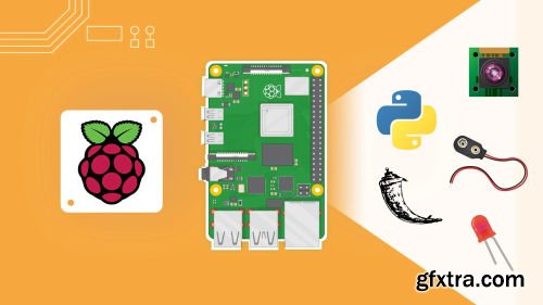 Raspberry Pi [4] for Beginners - Python3, GPIOs, Pi Camera, Flask, and More!