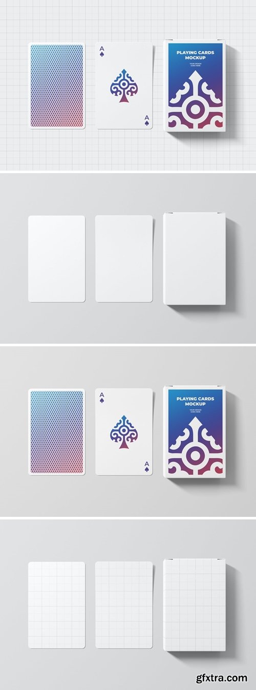 Playing Cards Mockup