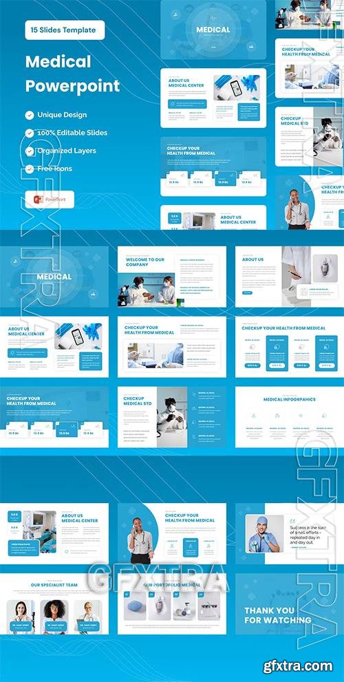 Medical Presentation Template - Powerpoint F2SYAMM