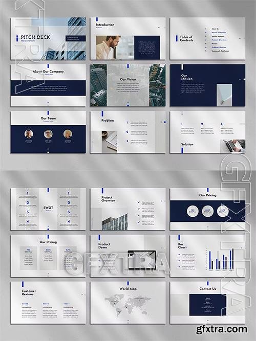 Pitch Deck PowerPoint Presentation Template LP23J2R