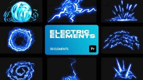 Videohive - Electric Cartoon FX for Premiere Pro - 36300932 - 36300932