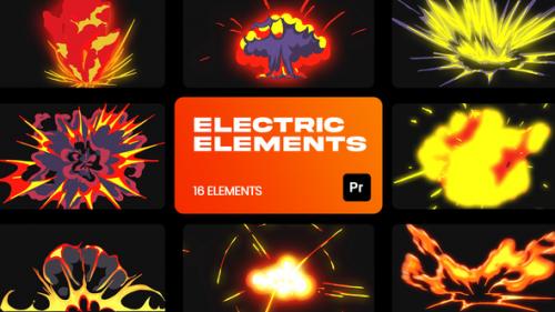 Videohive - Explosion Cartoon VFX for Premiere Pro - 36301148 - 36301148