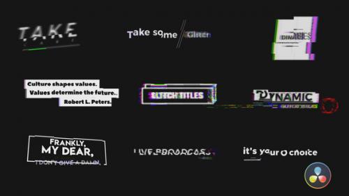 Videohive - Modern Glitch Titles V.2 - 36305857 - 36305857