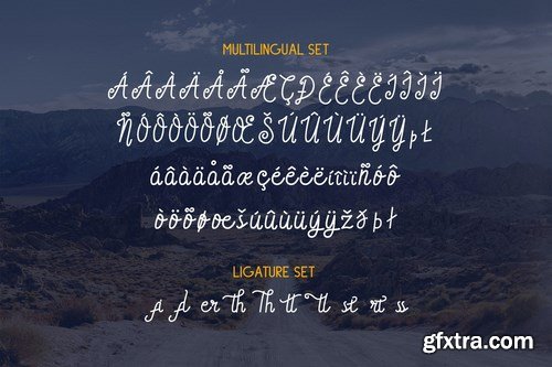 Borderland - Monoline Handwritten Font