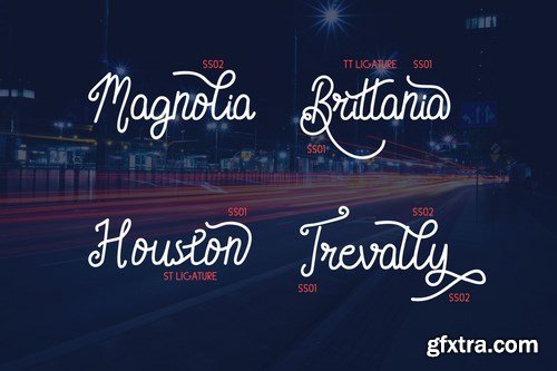 Borderland - Monoline Handwritten Font