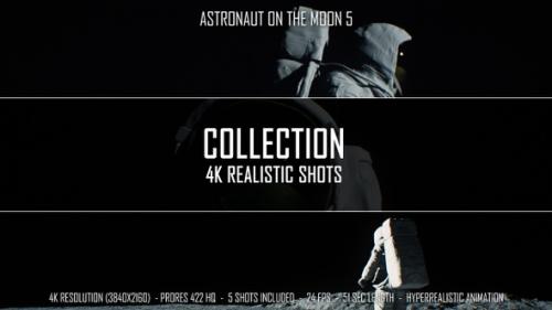 Videohive - Astronaut On The Moon 5 - 36271293 - 36271293