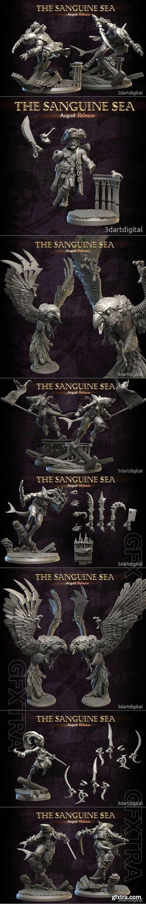 3D Print Models The Sanguine Sea - August Release