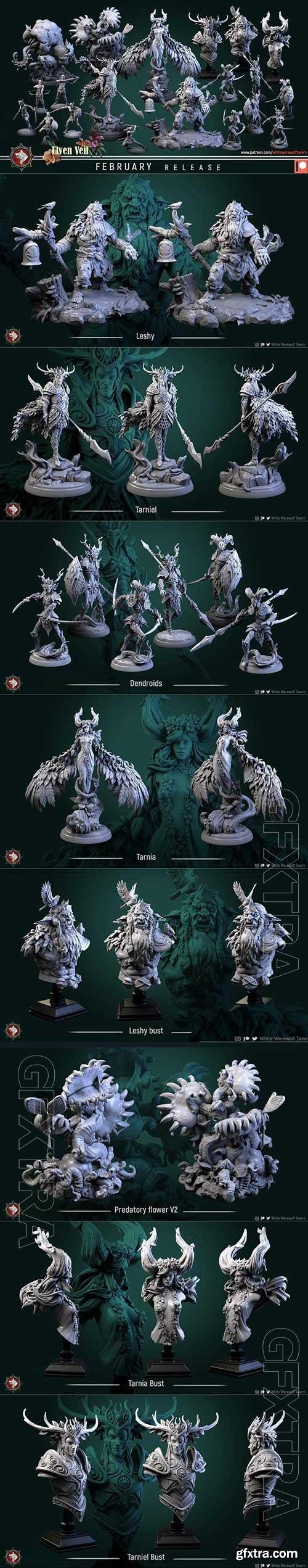 3D Print Models White Werewolf Tavern February 2022