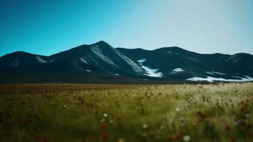 Videohive - Panoramic View of Alpine Mountain Landscape in the Alps - 36337080 - 36337080