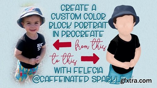 Creating A Custom Color Block Portrait in Procreate
