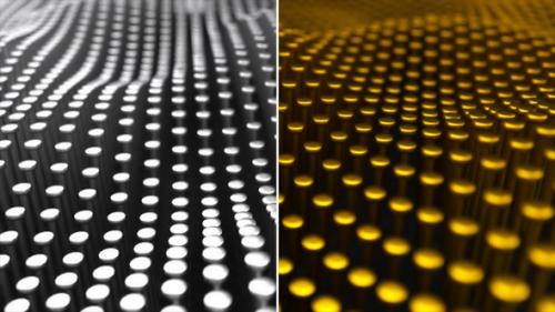 Videohive - Gold ans Silver Dot Particles 3D - 33667769 - 33667769