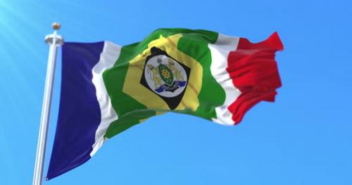 Videohive - Johannesburg Province Flag, South Africa - 36270416 - 36270416