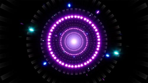 Videohive - Neon Lamp Tunnel - 36271465 - 36271465