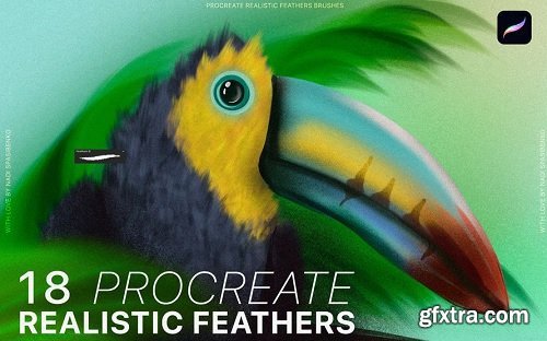 Procreate Realistic Feather Brushes - 6802309