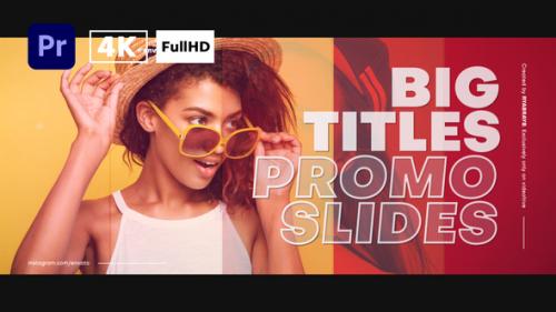 Videohive - Big Titles Promo Slides | Premiere Pro - 36359664 - 36359664