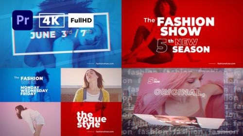 Videohive - The Fashion Show Promo Opener | Premiere Pro - 36360716 - 36360716