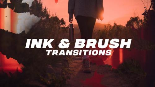 Videohive - Ink&Brush Transitions | Premiere Pro - 36362594 - 36362594