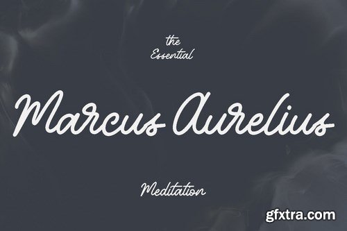 Bayhours Cursive Script Font