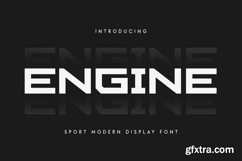 Engine - Sport Modern Font