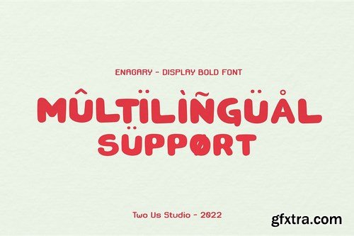 Enagary - Display Bold Font